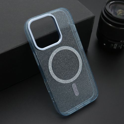 Futrola SPARKLING MagSafe za iPhone 16 Pro (6.3) plava (MS).