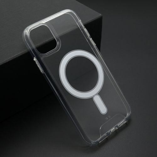 Futrola STANDARD MagSafe za iPhone 11 (6.1) providna (bela) (MS).