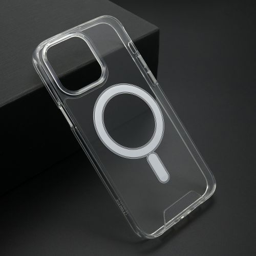 Futrola STANDARD MagSafe za iPhone 14 Pro Max (6.7) providna (bela) (MS).
