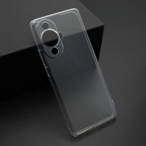 Futrola ultra tanki PROTECT silikon za Huawei Nova 11 pro providna (bela) (MS).