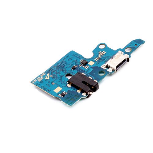 Konektor punjenja sa plocicom za Samsung A707 Galaxy A70s + Handsfree slušalice (MS).