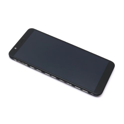 LCD Displej / ekran za Huawei P Smart + touchscreen + frame APLONG Original Material black (MS).