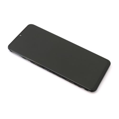 LCD Displej / ekran za Samsung A135 Galaxy A13 4G + touchscreen + frame full ORG black (GH82-29227A/29228A) (MS).