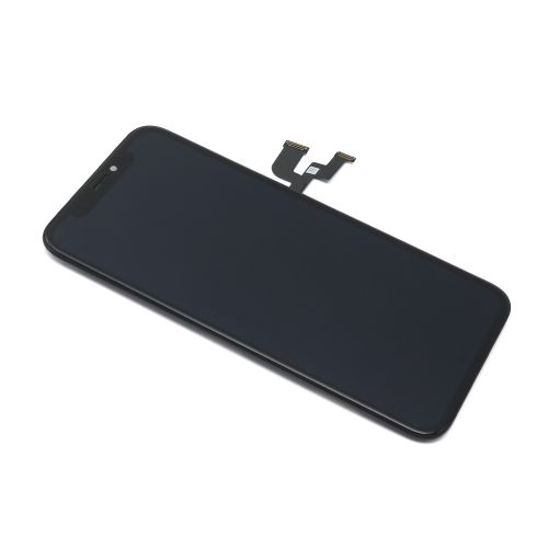 LCD Displej / ekran za Iphone X + touchscreen APLONG Soft OLED black (MS).