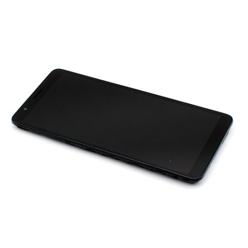 LCD Displej / ekran za Samsung A013 Galaxy A01 Core + touchscreen + frame black Full ORG EU (GH81-18209A) (MS).
