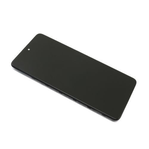 LCD Displej / ekran za Samsung A515 Galaxy A51 + frame + touchscreen black INCELL (MS).