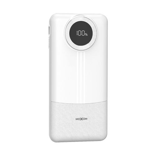 Power Bank baterija Moxom MX-PB138 brzo punjenje PD20W QC22,5W 10000mAh 2.4A beli (MS).