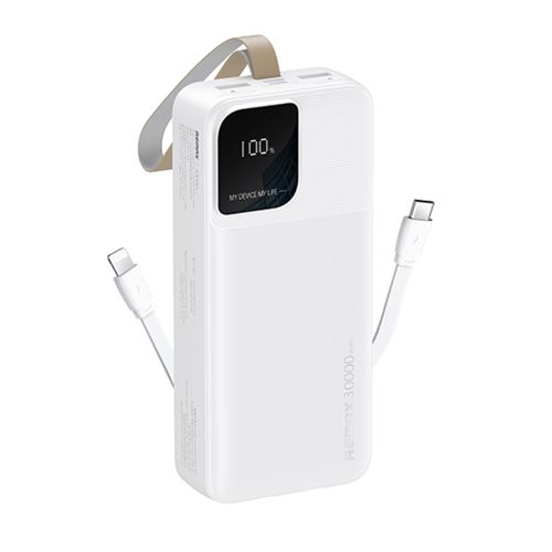Power Bank baterija Remax Rellaen Series RPP-659 2.4A 30000mAh beli (MS).