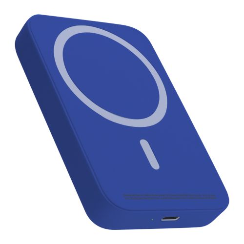 Power Bank baterija MagSafe 15W 5000 mAh plavi (MS).