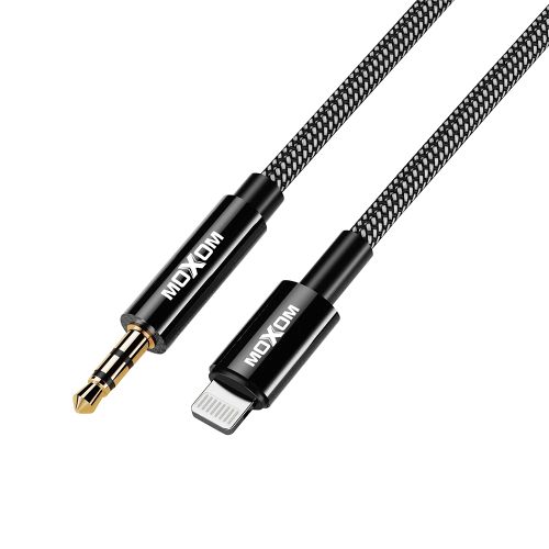 Adapter audio Moxom MX-AX41 Lightning na AUX 3.5mm muski (MS).