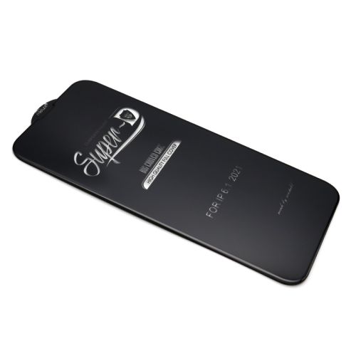 Staklena folija glass 11D za Iphone 13/13 Pro/14 (6.1) SUPER D crna (MS).
