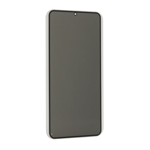 Staklena folija glass PRIVACY 2.5D full glue za Samsung Galaxy S22 5G crna (MS).