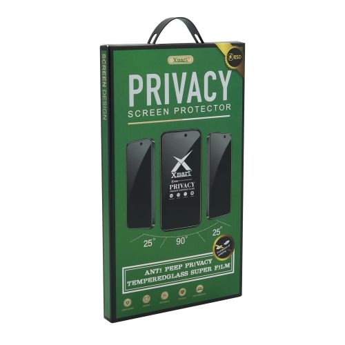 Staklena folija glass X mart 9D PRIVACY za Samsung S921 Galaxy S24 5G (MS).