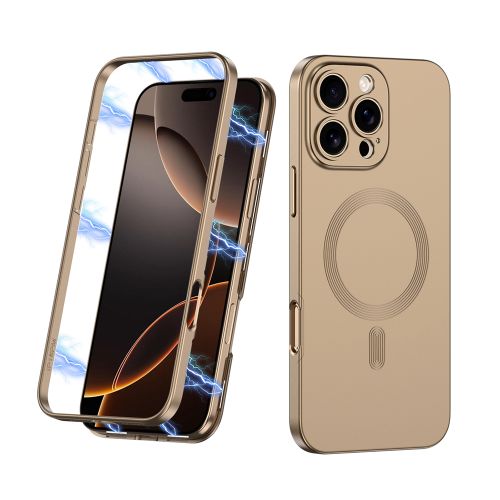 Futrola 360 COLOR MagSafe za iPhone 16 Pro Max (6.9) zlatna (MS).