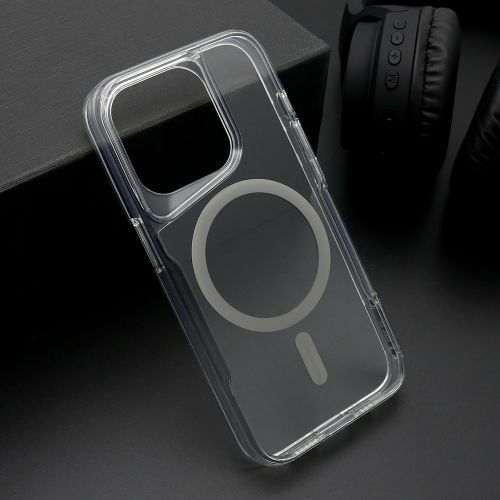 Futrola AURA MagSafe za iPhone 15 Pro (6.1) siva (MS).