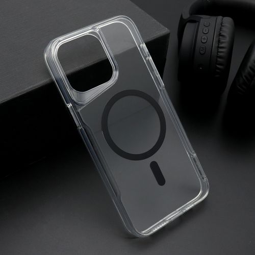 Futrola AURA MagSafe za iPhone 15 Pro Max (6.7) crna (MS).