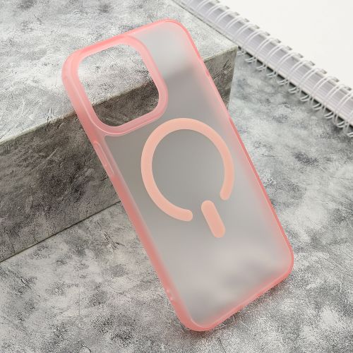 Futrola BLURRY MagSafe za iPhone 15 Pro Max (6.7) roze (MS).