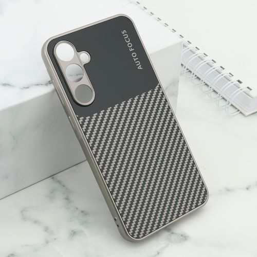 Futrola CARBON LINES za Samsung A556 Galaxy A55 5G siva (MS).