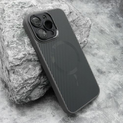 Futrola CARBON MagSafe za iPhone 15 Pro Max (6.7) siva (MS).
