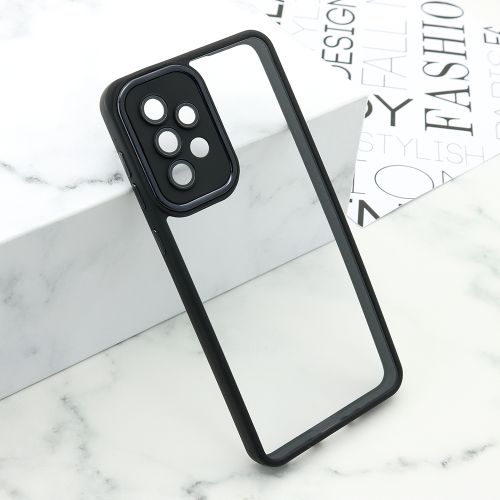 Futrola providna SHINING CAMERA za Samsung A336 Galaxy A33 5G crna (MS).