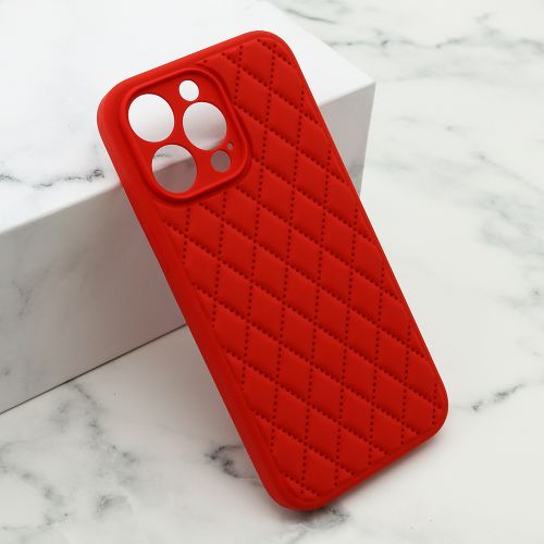 Futrola COLORFUL DIAMOND za iPhone 14 Pro Max (6.7) crvena (MS).