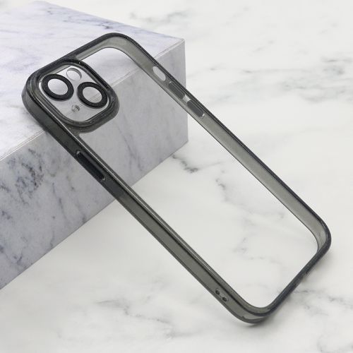 Futrola DIAMOND LENS za iPhone 15 Plus crna (MS).