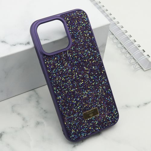 Futrola DIAMOND SELECTION za iPhone 15 Pro Max (6.7) ljubicasta (MS).