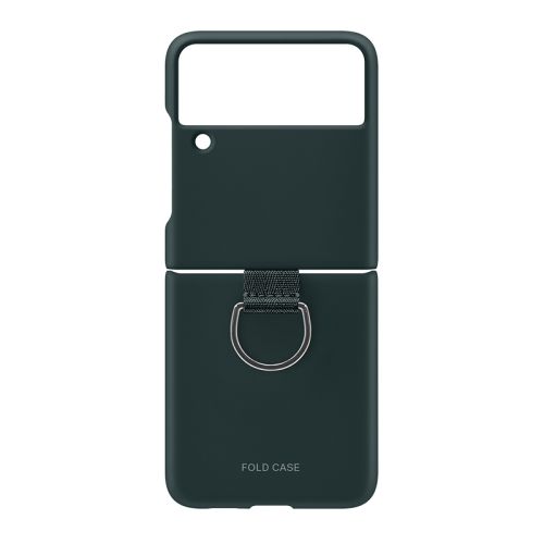 Futrola Elegant Fold design za Samsung F721B Samsung F721 Galaxy Z Flip 4 tamno zelena (MS).
