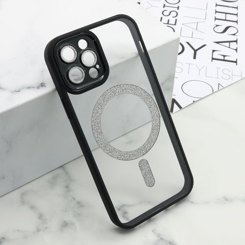 Futrola DIAMOND MagSafe za iPhone 12 Pro crna (MS).