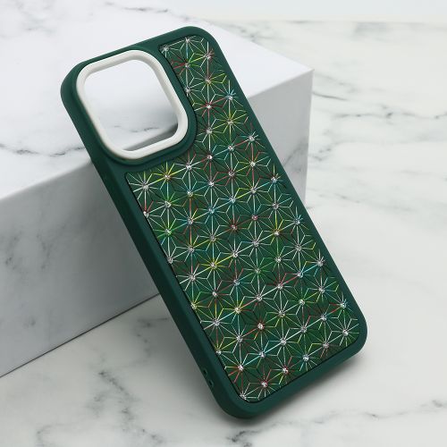 Futrola CRYSTAL SPARK za Iphone 14 Pro Max (6.7) zelena (MS).