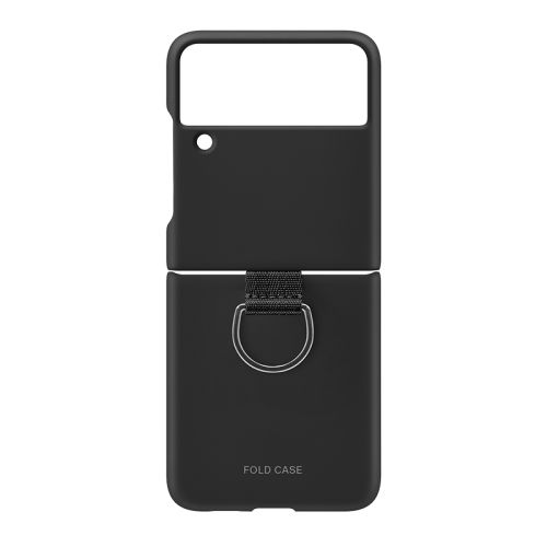 Futrola Elegant Fold design za Samsung F721B Samsung F721 Galaxy Z Flip 4 crna (MS).