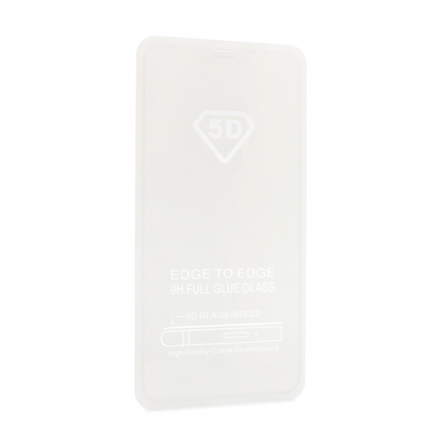 Zastitno Staklo Staklena folija glass 5D za iPhone XS Max beli.