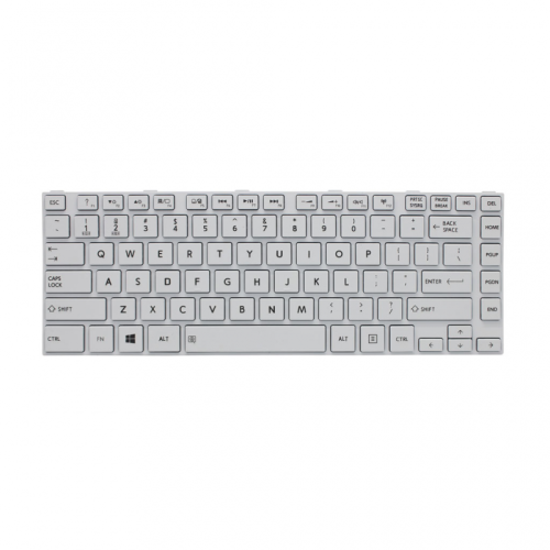 Tastatura za laptop Toshiba Satellite L800/L805/L830/L840/L845/C800/C800D bela.