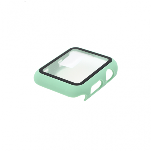 Zastitno Staklo Staklena folija glass case za iWatch 42mm svetlo zelena.