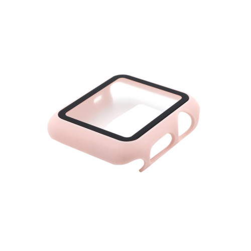 Zastitno Staklo Staklena folija glass case za iWatch 38mm pink.