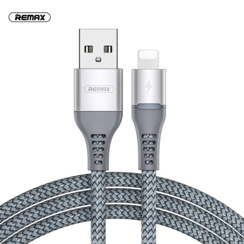 Data kabl REMAX Colorful RC-152i za iPhone lightning srebrni 1m.