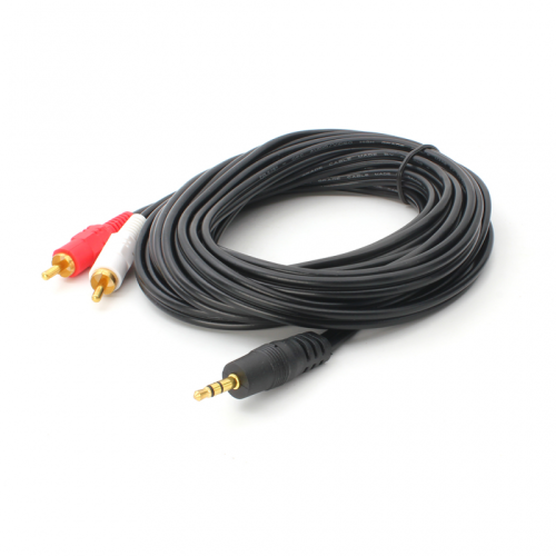 Kabl 2 RCA M na 3.5mm stereo M JWD-AUDIO4 5m.