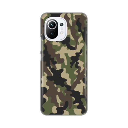 Silikonska futrola print Skin za Xiaomi Mi 11 Army SMB.