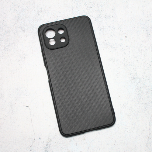 Futrola Carbon fiber za Xiaomi Mi 11 Lite crna.