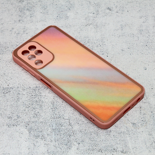 Futrola Candy Marble za Samsung A225 Galaxy A22 roze.