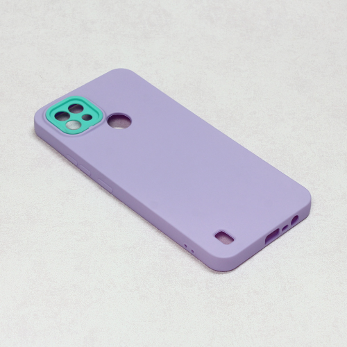 Futrola Camera Color HD za Realme C21 ljubicasta.