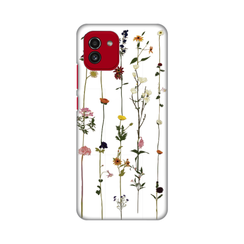 Silikonska futrola print Skin za Samsung A035 Galaxy A03 Flower.