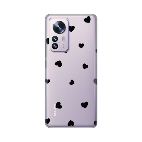 Silikonska futrola print Skin za Xiaomi 12 Pro Hearts.