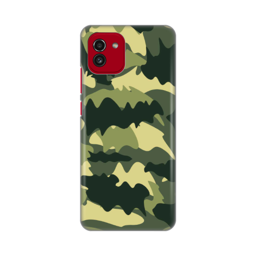 Silikonska futrola print Skin za Samsung A035 Galaxy A03 Army.