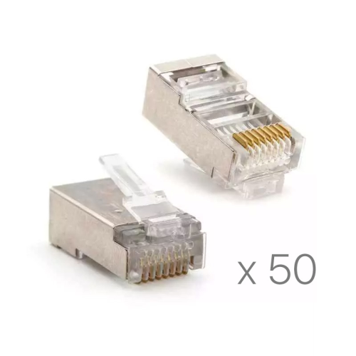 Konektor RJ45 metalni CAT5 JWD-AD79 50 kom.