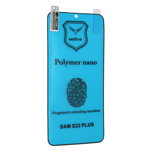 Folija Polymer Nano za Samsung Galaxy S22 Plus crna.