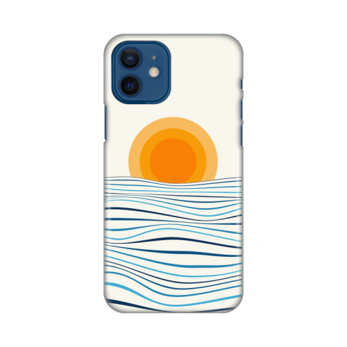 Silikonska futrola print za iPhone 12 6.1 Sunset.