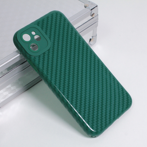 Futrola Silikon Line za iPhone 11 6.1 tamno zelena.