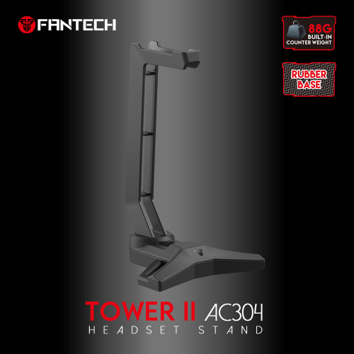Drzac za slusalice Fantech AC304 Tower II crni.