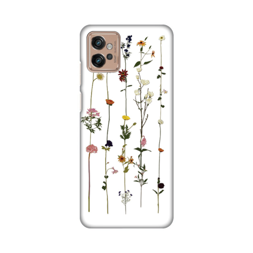 Silikonska futrola print Skin za Motorola Moto G32 Flower.